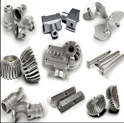 ADC10 Aluminum Die Casting Products Custom Size Color Thickness Hardness Logo