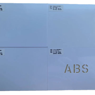 Environmental Material ISO9001 Certified ABS Plastic Sheet with Custom Thickness for Engraving and Vacuum Forming
