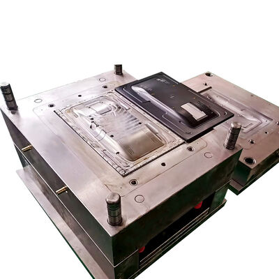 Rib Structure Optimized Display Screen Back Cover Injection Mould Solve Sink Mark On Thick Wall Position