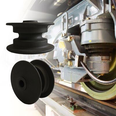 Wholesale Factory Direct Heavy Duty Cast Iron Industrial Train Brake Wheel for Locomotive Train Bogie Brake System