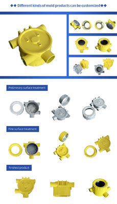 Custom Die Casting Mold with LKM Mould Base for Precision Aluminum Zinc Manufacturing and 200000-1000000 Shots