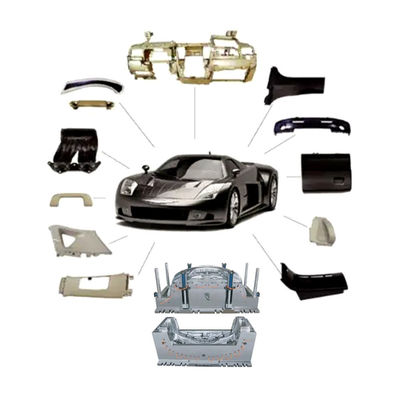 Aluminum Vehicle Parts Die Casting Mould with P20 718 738 NAK80 S136 2738 2316 Material