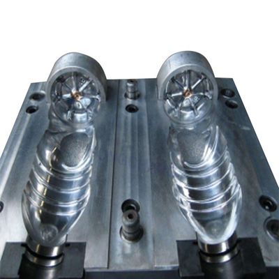 Multi Cavity Blow Molding Mold , Mineral Water Bottle Blowing Mould With Stacking Bucket