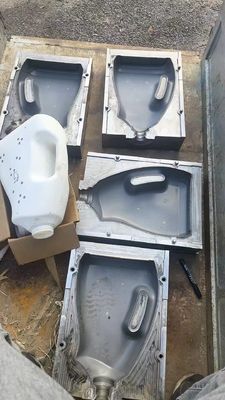 Multi Cavity Blow Molding Mold , Mineral Water Bottle Blowing Mould With Stacking Bucket