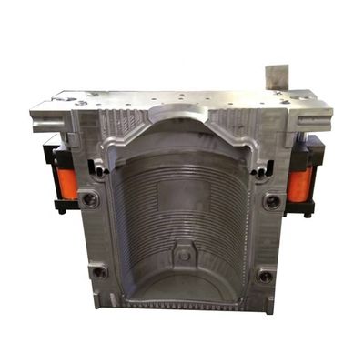 Multi Cavity Blow Molding Mold , Mineral Water Bottle Blowing Mould With Stacking Bucket