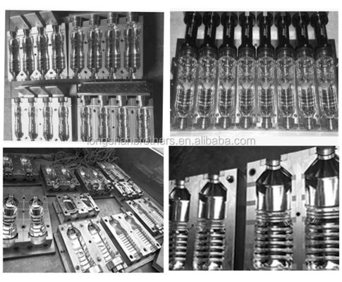 Precision Blow Molding Mold For Plastic Bottles 250000-300000shots Mould Life
