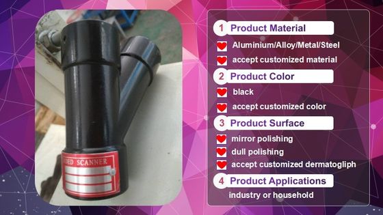 Die Casting Alloy Tube Mold with 2D/3D Drawing Format Metal Pipe Mass Production