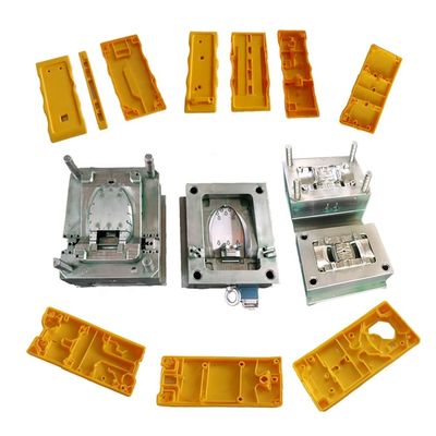 Custom Plastic Injection Mold and Parts with Heat Treatment Surface Finish via Compression/Injection Process