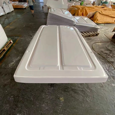 Custom Vacuum Forming Parts for Vehicle Roof Cover and ABS Composite Leather Material by Moulding Service