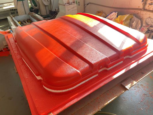 Custom Vacuum Forming Parts for Vehicle Roof Cover and ABS Composite Leather Material by Moulding Service