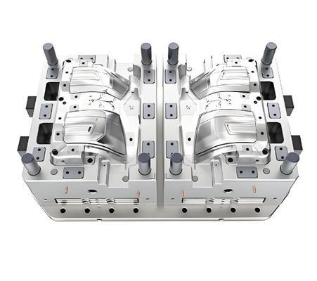Custom Design Headlight Mold Plastic Injection Mould with 250000-300000 Shots Mould Life
