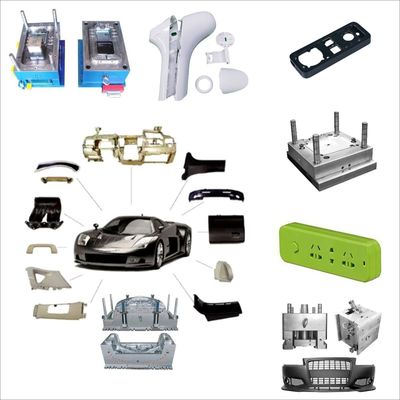 Plastic Material Customized Plastic Injection Molding Service for Aluminum Computerized Numerical Control Machined Parts