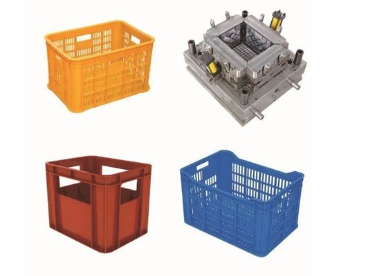 Custom Service Size/Color/Thickness/Hardness/Logo/ Plastic Injection Turnover Box Mould for Injection Vegetable Fruit Crate