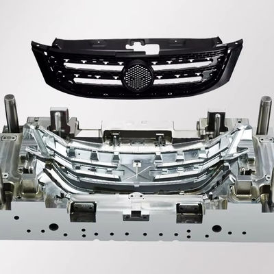 Plastic Injection Car Bumper Mold with P20 718 738 NAK80 S136 Mould Material