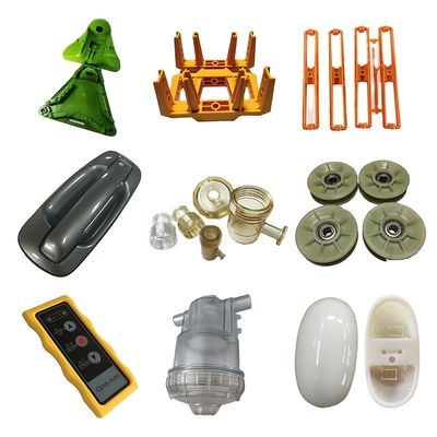 Custom-Made Polycarbonate Plastic Parts with Logo Customization Process Mold Injection Assembly Packaging