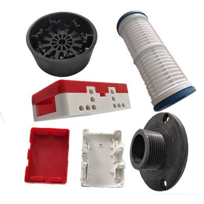 Custom Injection Parts Plastic Fabrication with Cutting Service in Customized Colors and Multiple Material Options