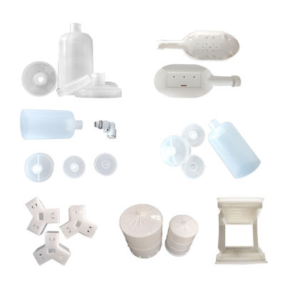 Etched Injection Molding Plastic Hook Part with Customized Colors and Electroplating