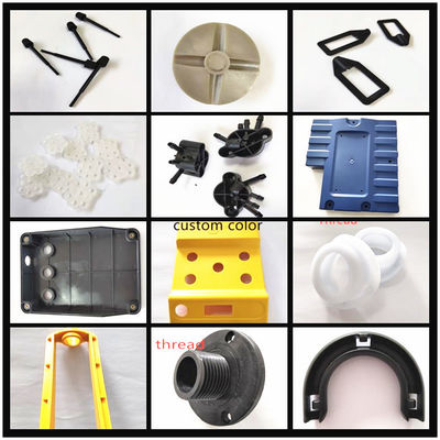 ABS PP PC PANYLON TPU Parts Customized by Professional Plastic Injection Molding in Various Colors