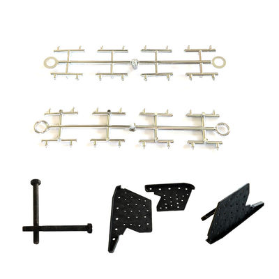 Acrylonitrile Butadiene Styrene Acrylic Plastic Part Injection Molding Customized Colors According to Drawing or Sample