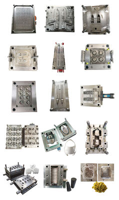 Custom Logo Plastic Injection Mould , Plastic Product Injection Molding Molds HASCO DME