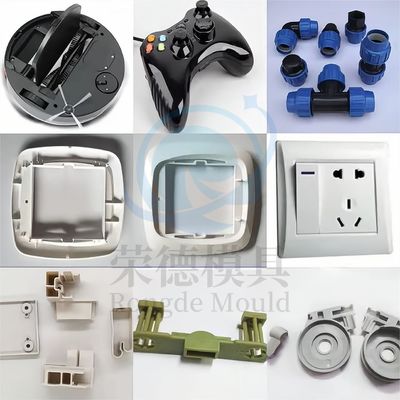 Plastic Injection Mould For Customized Shapes ABS Plastic Parts Manufacturing Process