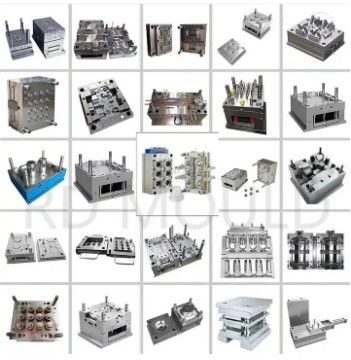 Single Multi Cavity Injection Molding Plastic Mold For Auto Parts Light Grille Bumper