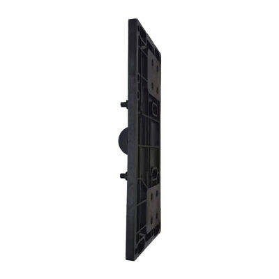Low Shrinkage Anti Warpage Black Plastic Shell Precise Hole Position For Circuit Board Assembly