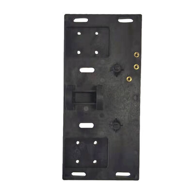 Low Shrinkage Anti Warpage Black Plastic Shell Precise Hole Position For Circuit Board Assembly
