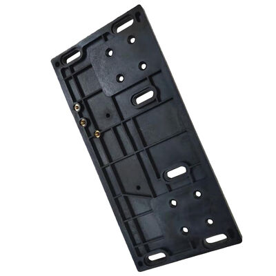 Low Shrinkage Anti Warpage Black Plastic Shell Precise Hole Position For Circuit Board Assembly