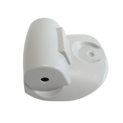 China Factory Manufacturer Custom Injection Molded ABS Plastic Gray Satellite Antenna Parts for TV Antenna Outdoor Use