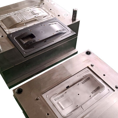 Rib Structure Optimized Display Screen Back Cover Injection Mould Solve Sink Mark On Thick Wall Position