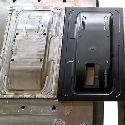 Rib Structure Optimized Display Screen Back Cover Injection Mould Solve Sink Mark On Thick Wall Position